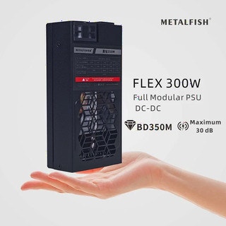  METALFISH Flex 300W 풀 모듈러 파워 - ITX 미니 PC 맞춤형 고효율 전원