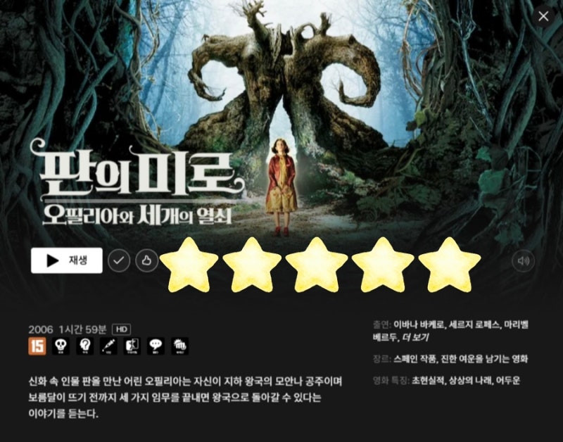 진혹한 전쟁 현실 속에서 가장 슬프고 아름다운 잔혹동화 영화 정보 줄거리 결말 스포주의 OT....