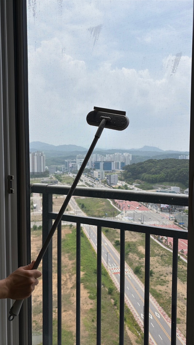 다이소 방충망 청소솔 청소방법, 반만 성공한 후기