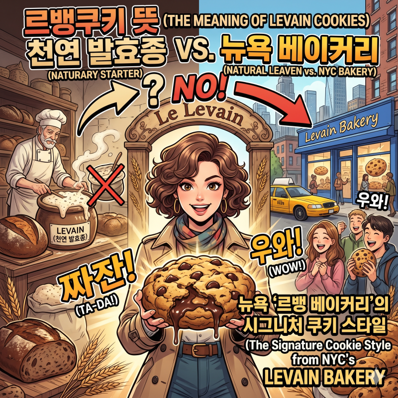 뉴욕의 명물 르뱅쿠키 뜻과 유래 완벽 정리! 칼로리? 보관법? 먹는 방법