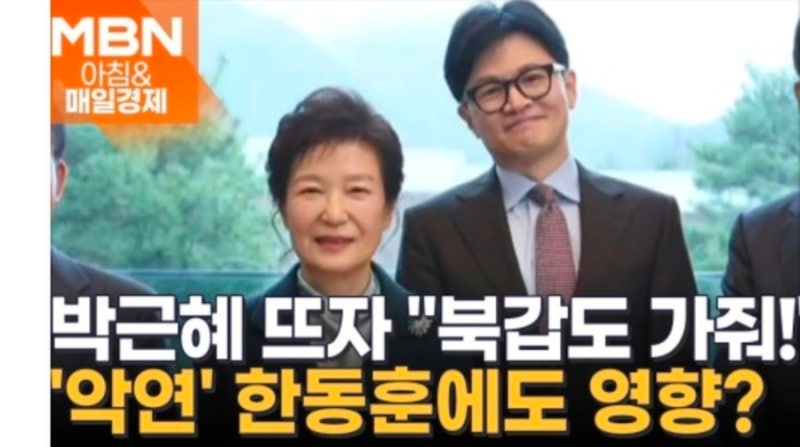 부산 찾는 박근혜, '박민식 vs 한동훈' 북갑 야권 구도 흔드나?