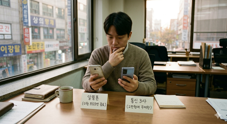 통신 3사 2만 원대 요금제 알뜰폰보다 좋을까? 가입 조건 및 혜택 총정리