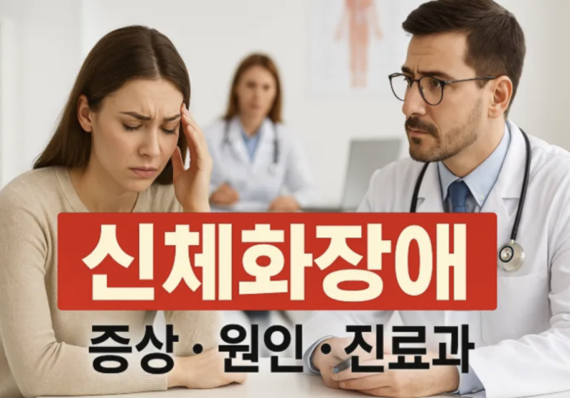 신체화 장애란 무엇이며 원인 증상 치료법