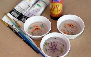  UV 레진 잉어 연못 그림 워크숍 - 싱가포르에서 만드는 나만의 작품