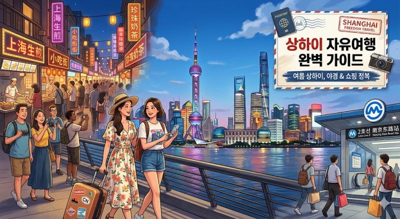 2026 상하이 자유여행 완벽가이드｜경비·코스·입국정보 정리