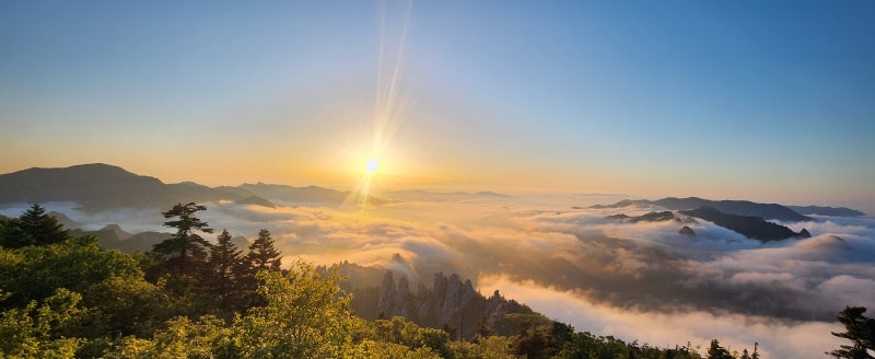 설악산 대청봉 백담사코스 소청대피소 1박