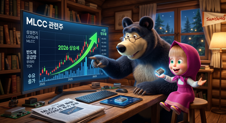  MLCC 관련주 총정리 – 2026년 AI 슈퍼사이클, 지금 담아야 할 종목은?