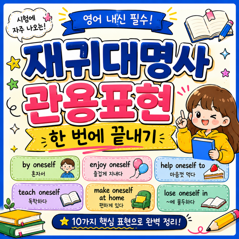 재귀대명사 관용표현 한 번에 끝내기