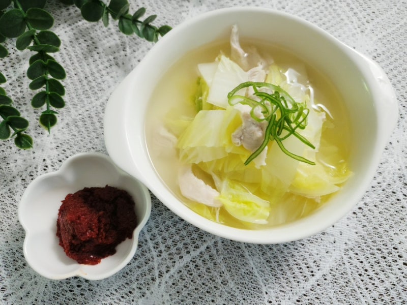 알배추 닭곰탕 레시피 | 깔끔한 알배추 닭곰탕 만들기 | 노브랜드 닭안심 삶는 법