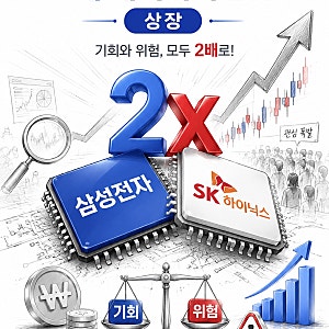 내일 27일 삼성전자 SK하이닉스 2배 레버리지 ETF 상장, 투자 전 꼭 알아야 할 점