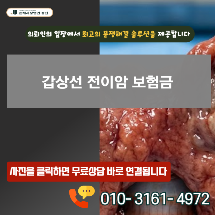  갑상선 전이암 보험금 , 유사암이라 삭감? 100% 전액 다 받는 방법