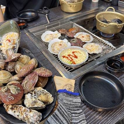 을왕리 무한조개포차 무한리필 오션뷰 가성비 맛집