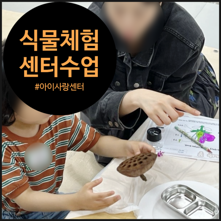  숲체험프로그램, 멀리 나가지 않아도 식물을 만나는오월의 과학정원 센터 수업 후기