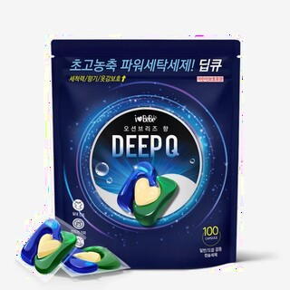  아이러브베베 딥큐 3in1 고농축 캡슐세제 100개 - 실내건조 오션브리즈