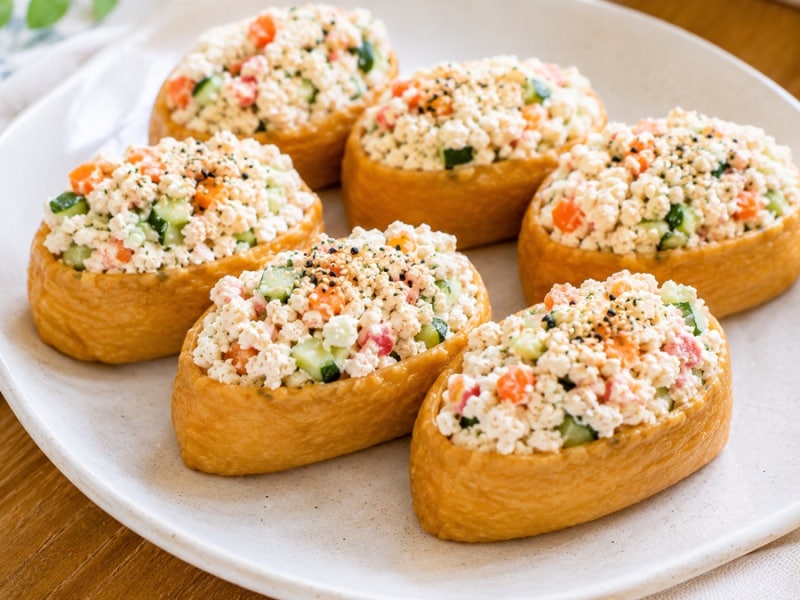 280kcal 두부유부초밥 만들기 포만감 좋은 다이어트 한끼 레시피