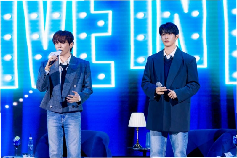 세븐틴 도겸X승관, 서재페 무대서 펼친 감성 보컬의 향연