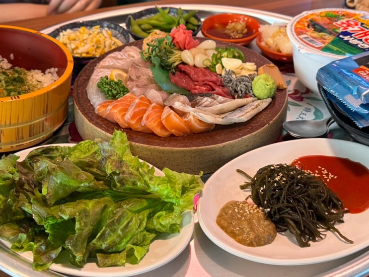  [서울일상] 우기식당 바다점 영등포점 - 영등포역 횟집 우기식당 영등포점 방문후기, 영등포 맛집, 친구모임부터 데이트까지 가능한 우기식당, 수산시장 느낌 숙성회 전문점