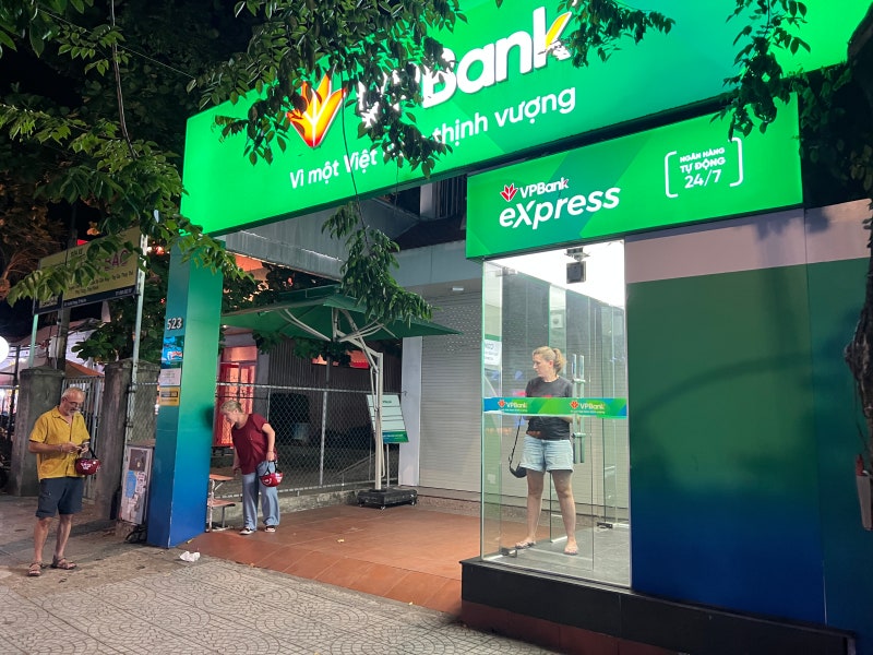 다낭 호이안 트래블월렛 ATM 인출방법(각 카드별 정리) 수수료 무료 은행 출금한도