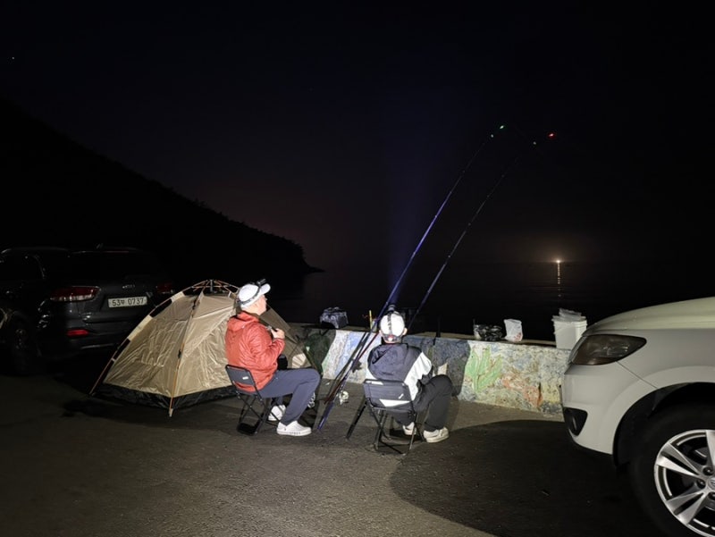 군산 선유도 차박 낚시 여행, 막둥이와 함께한 행복한 1박