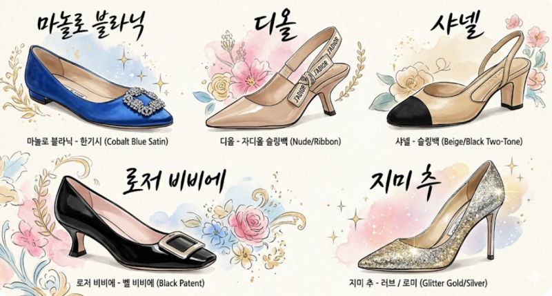 [명품구두] 2026 여성 명품 구두 트렌드 & 브랜드별 대표 아이콘 총정리