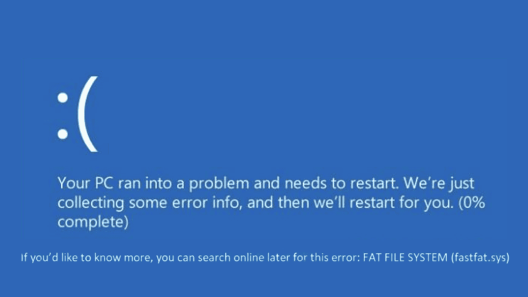  윈도우 보안 업데이트 후 블루스크린 0x00000023 완벽 해결: NTFS·FAT 파일 시스템 충돌 원인과 정석 복구법