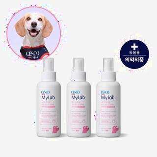  세스코 마이랩 반려견용 모기 진드기 기피제 120ml 3개 - 안심 케어