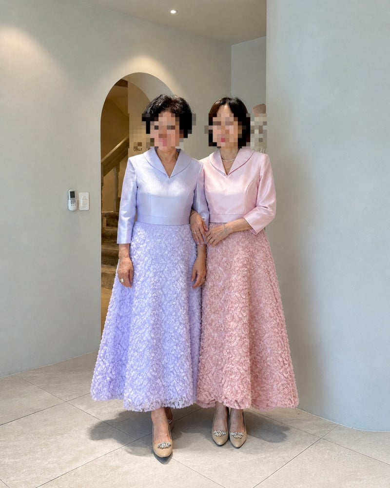[웨딩] 혼주양장 꼬메로 피팅•계약 완료