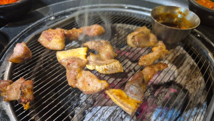  강남 돼지고기 맛집 원조 부안집 강남점, 쫀득살·껍데기 솔직후기