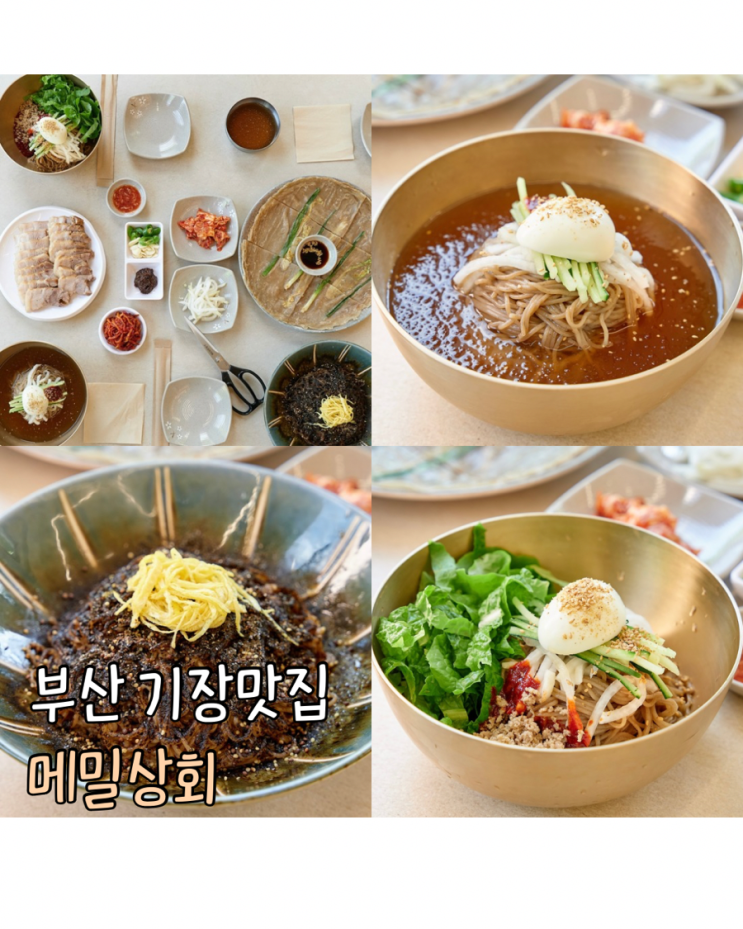  부산필수코스 기장맛집 메밀상회 막국수 찐후기