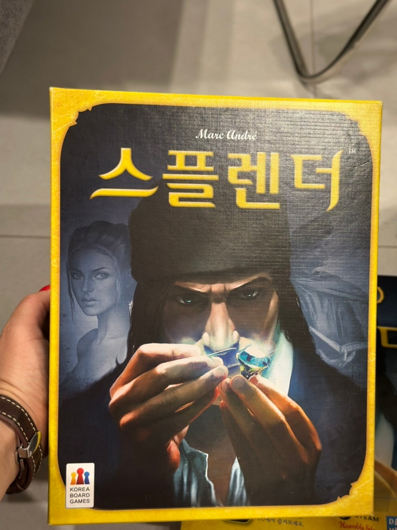 보드게임 스플렌더 삼매경 초딩남매