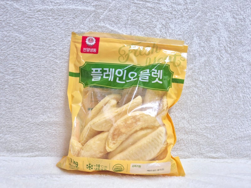 다이어터 간편 식단 냉동 오믈렛, 천일식품 플레인오믈렛 ;)