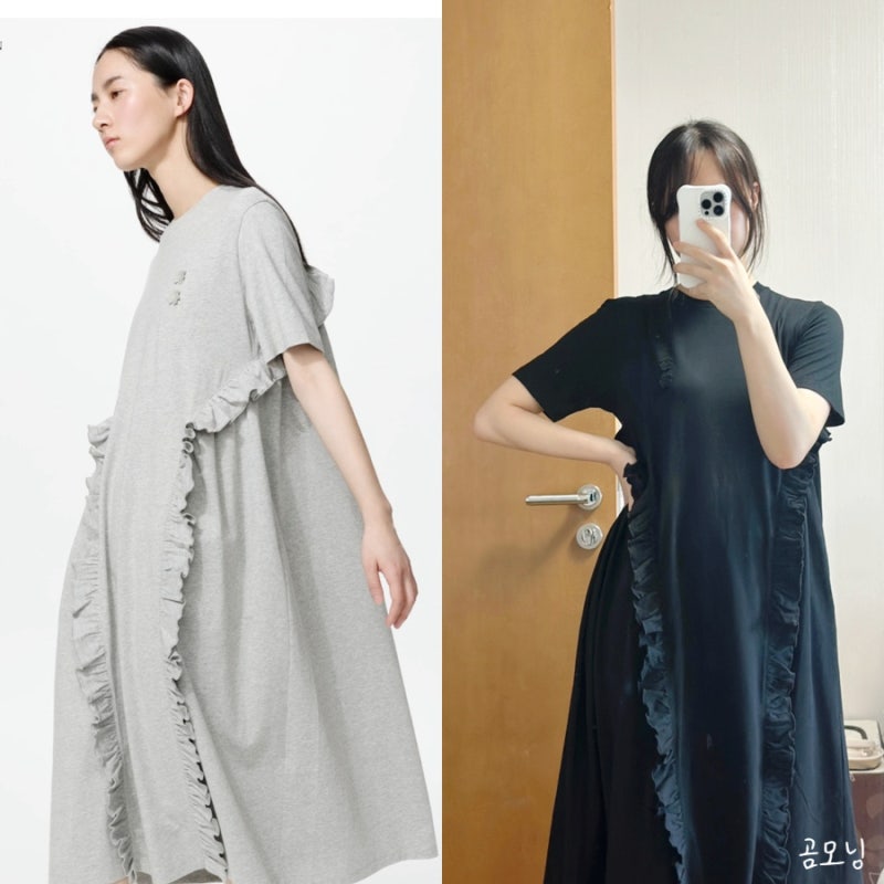 유니클로 세실리아반센 원피스 품절대란 깔별 구입, 사이즈