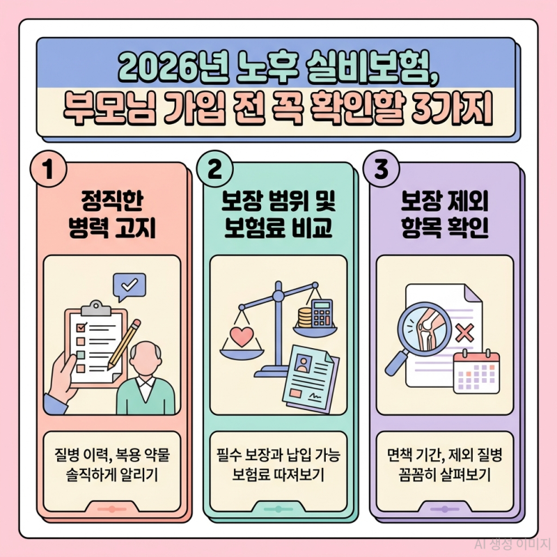 노후 실비보험 추천