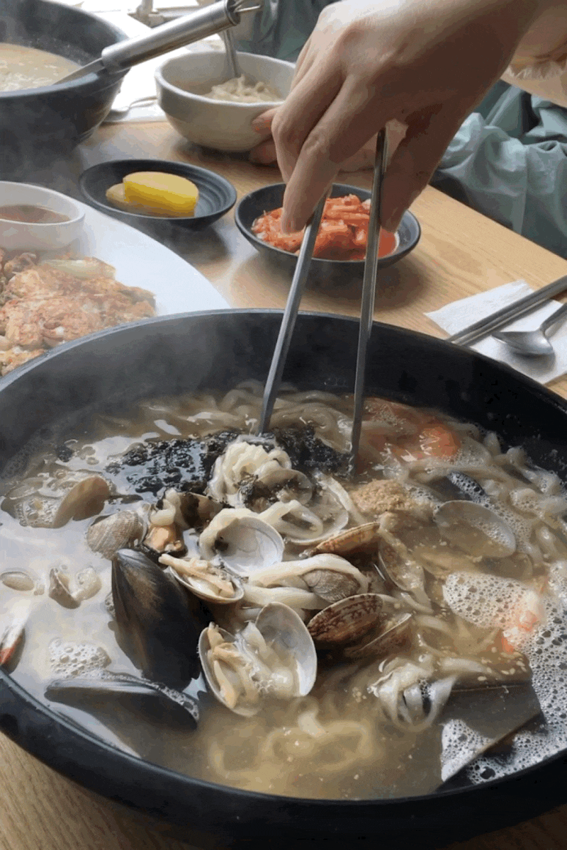 부산 다대포 해물칼국수 맛집 | 해물파전까지 맛있었던 다대포원조해물칼국수