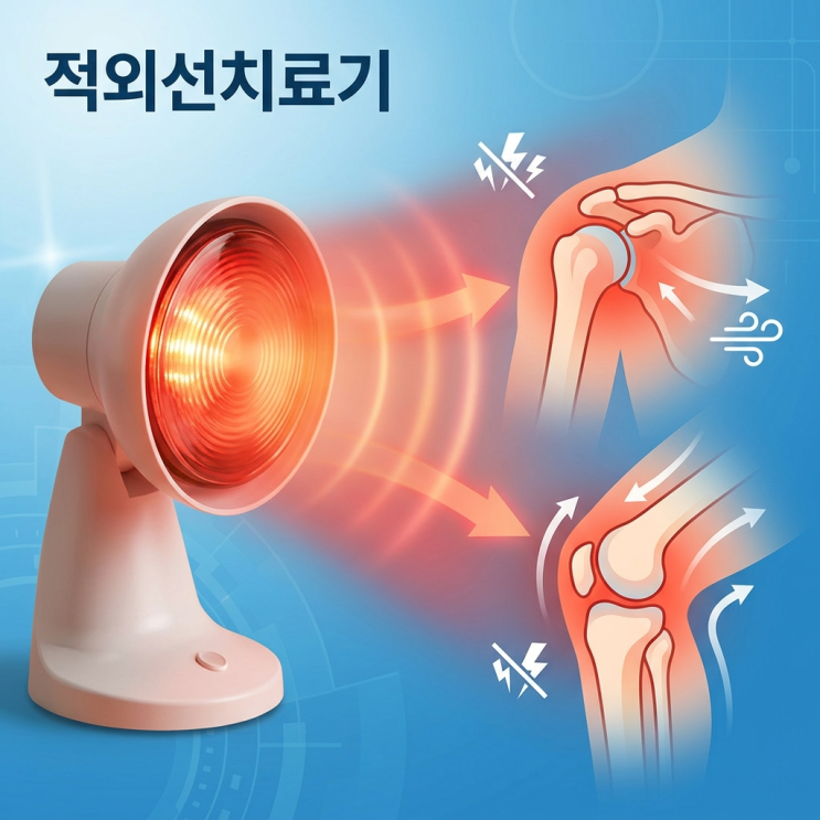  적외선치료기 효과, 무릎 쑤시고 어깨 결릴 때 부작용 없이 쓰는 법