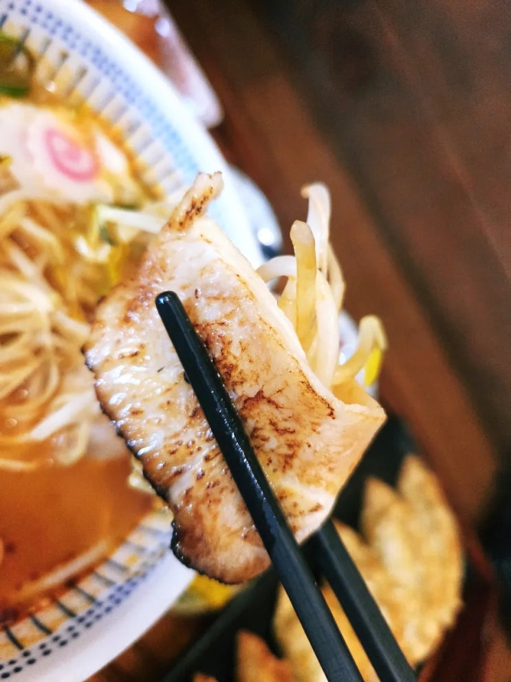  울산 성안동 맛집 '라멘집입니다', 얼큰한 돈코츠라멘(신라면맵기)불향 차슈 솔직후기