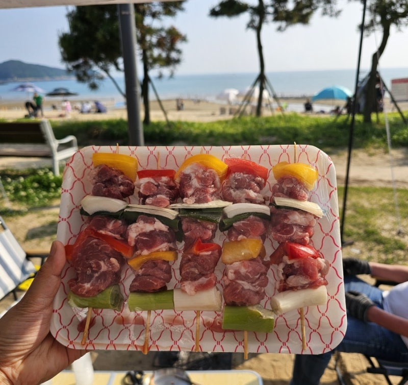 을왕리 바다 캠핑 차박, 인천 서해 캠핑장 분위기 어땠냐면