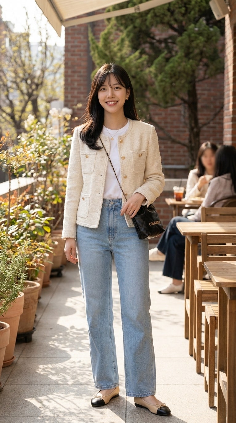 고윤정 샤넬 트위드 자켓으로 완성하는 6월 데이트룩 & 명품 하객룩 스타일링 가이드