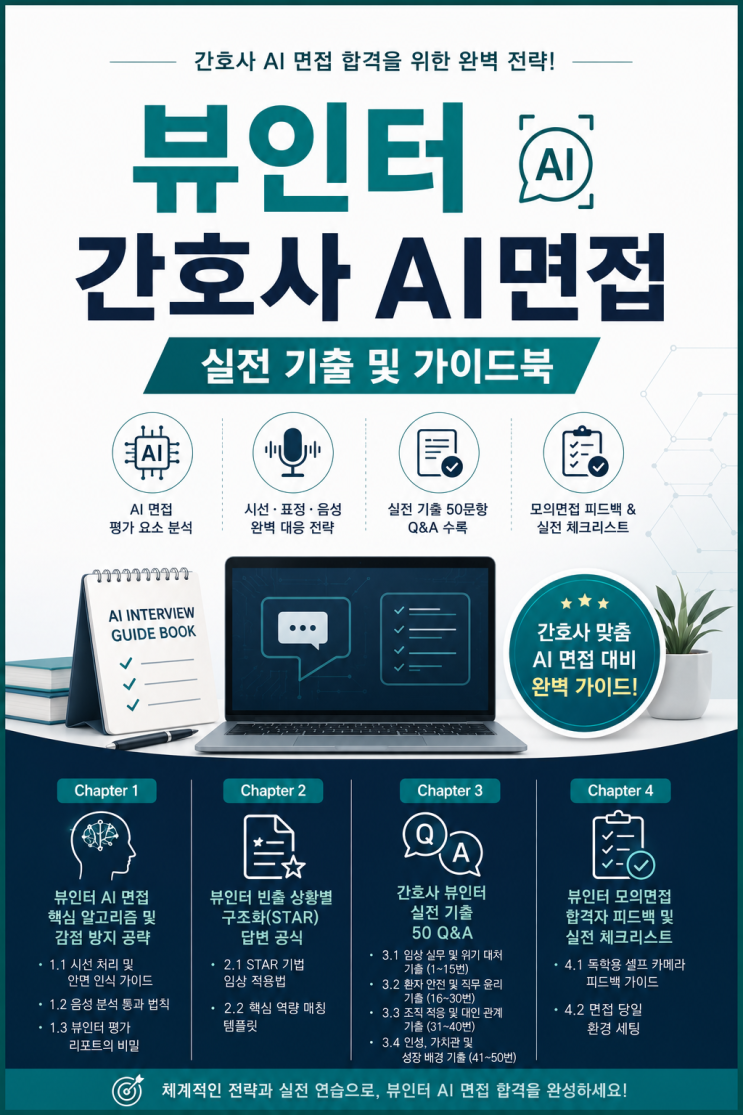  뷰인터 AI면접 후기,간호사 합격자 피드백과 실전 꿀팁  공유