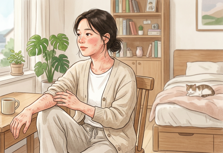 아토피 병원에서 알려주는 성인 아토피와 소아 아토피 차이는?
