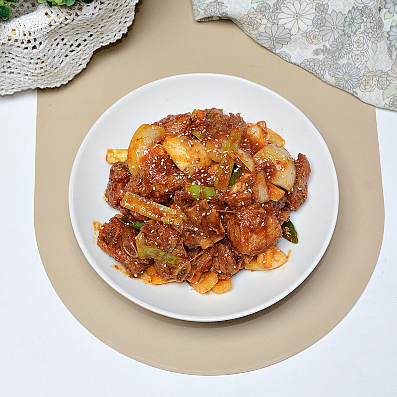 매운갈비찜 레시피 매운 돼지갈비찜 양념 만드는법