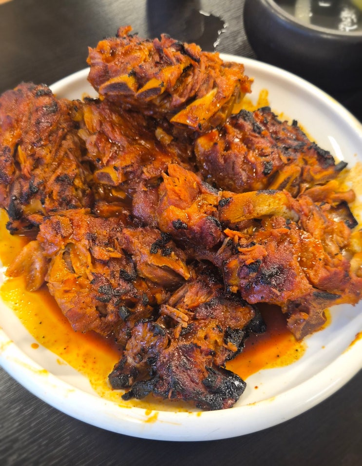  [가시 Food실록] 서울 당산역 핫한 전원 짚불 뼈구이 웨이팅 없이 먹는 법(메뉴판, 내돈내산 후기!)