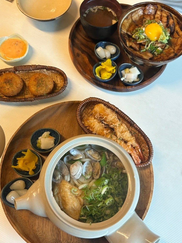  성수 아뜰리에길 맛집 도우또｜새우튀김우동 부타동 맛있는 성수 일본가정식