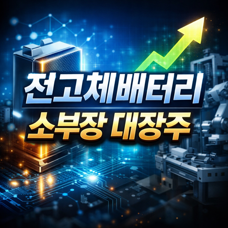  전고체 소부장 대장주