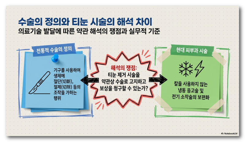 티눈 시술 후 고지의무 위반으로 계약 해지 통보를 받았습니다. 구제 방법이 있나요?