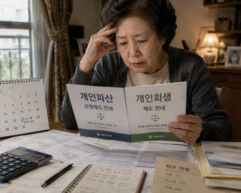 [기초생활수급자 빚 탕감] 정부 지원 개인파산·회생, 오래된 빚 합법적으로 해결하는 법
