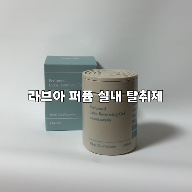 고체형 젤타입 실내탈취제 추천, 라브아 퍼퓸 실내 탈취제 화이트티 & 자스민 향