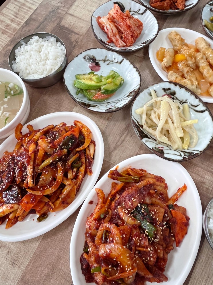  구미백반집 사곡동 점심맛집 황부자네, 정식한상