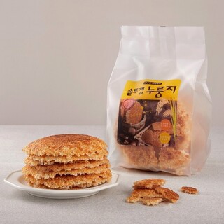  국산쌀 수제 솥뚜껑 누룽지 1kg+1kg - 바삭한 아침식사대용 숭늉까지