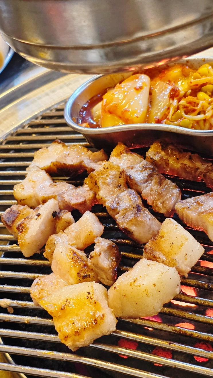  태전동 맛집 찾다가 돼지한근 맛에 홀릭 상록회관 연탄구이 태전점